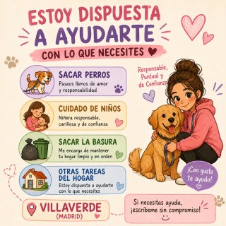 Tengo 14 y ayudo en muchas cosas