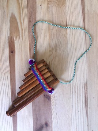 Flauta de Pan de Madera
