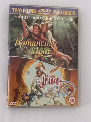 DVD: Romancing the Stone y Jewel of the Nile