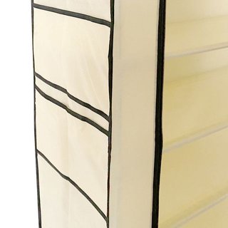 Armario Zapatero Tela Beige 160x88cm NUEVO