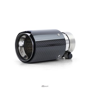 COLA ESCAPE REDONDA CARBONO BRILLO LOOK BMW