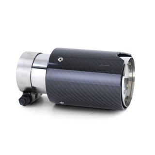 COLA ESCAPE REDONDA CARBONO BRILLO LOOK BMW