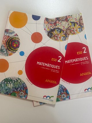 Libros de texto matematicas 2 Eso