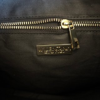 Pochette nera Valentina Giorgi Collezione Peonie