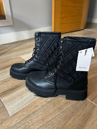 Botas Bershka negras talla 40 nuevas