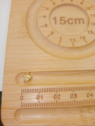 Pendientes Corazón Zirconita Xuping Oro Laminado