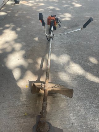 Desbrozadora gasolina naranja