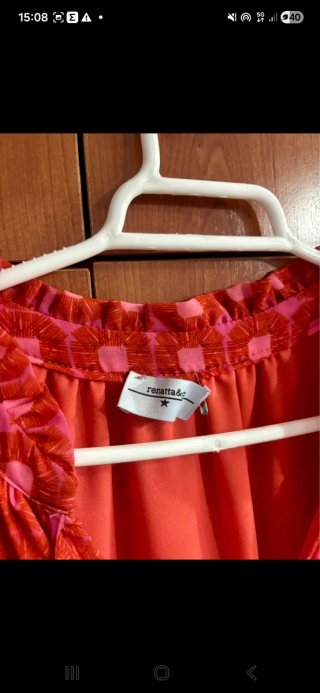 Blusa Renatta & Go Naranja y Rosa