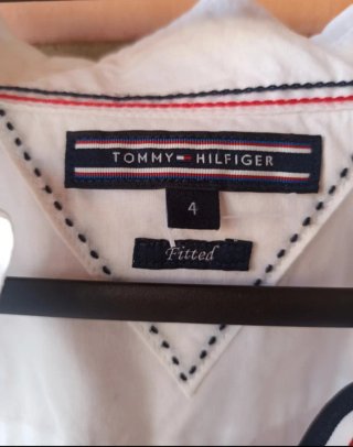 Camisa Tommy Hilfiger Blanca (mujer).