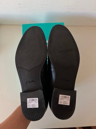 Mocasines Clarks Negros Talla 42.5