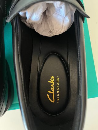 Mocasines Clarks Negros Talla 42.5