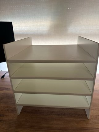 Separador KALLAX 4 baldas blanco