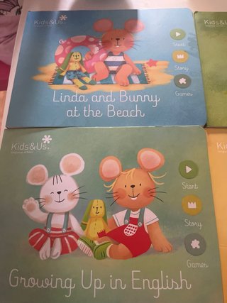 Libros curso Linda. Kids & Us.