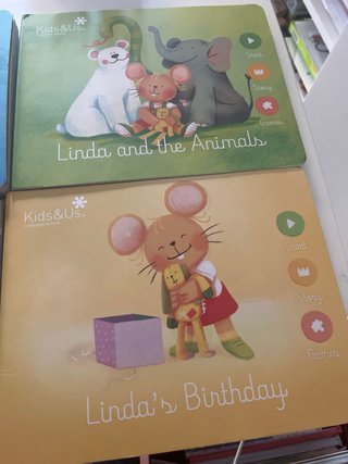 Libros curso Linda. Kids & Us.