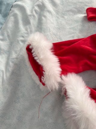Conjunto Navideño Bebé: Vestido, Zapatos y Diadema