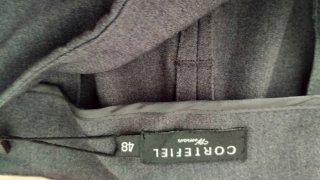 Pantalón vestir Cortefiel gris marengo