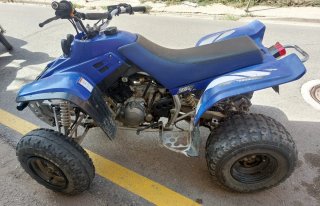 Yamaha Warrior 350 con ITV y Matrícula Agrícola