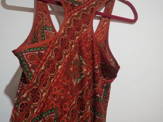 Mono largo estampado boho solidario