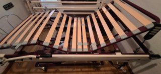 Cama articulada geriatrica con extras de 90×1.90.
