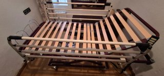 Cama articulada geriatrica con extras de 90×1.90.