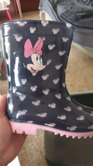 Botas de agua Minnie Mouse niña