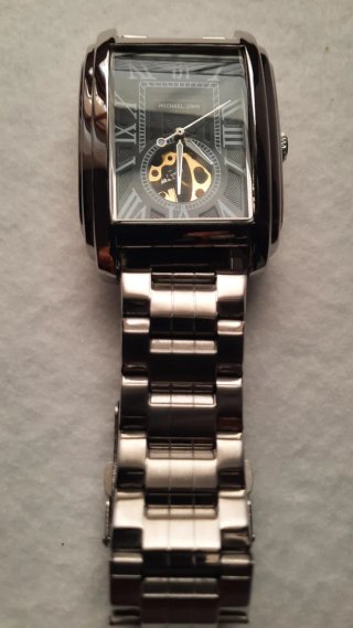 Orologio Uomo Automatico Michael John Nero