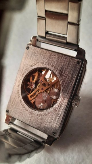 Orologio Uomo Automatico Michael John Nero
