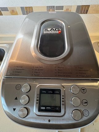Panificadora Silvercrest Lidl 16 programas