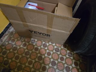 Kit de chorro de arena VEVOR 75,7L 60-110 PSI