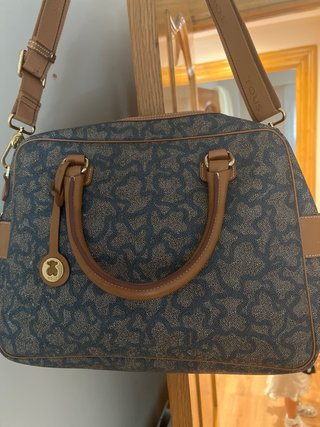 Bolso Tous Beige y Marrón