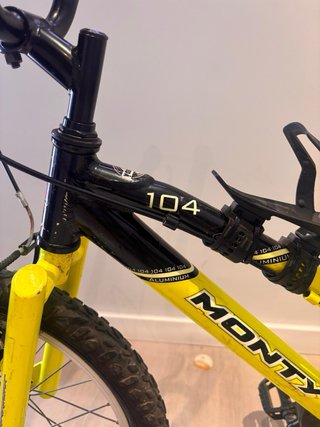 Bicicleta Monty 104 Amarilla 18