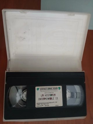 Cinta VHS La Historia Interminable II