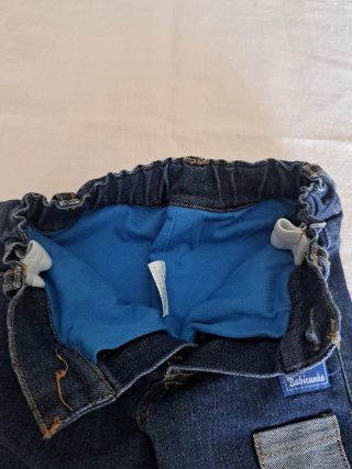Calças de ganga bebé com patch