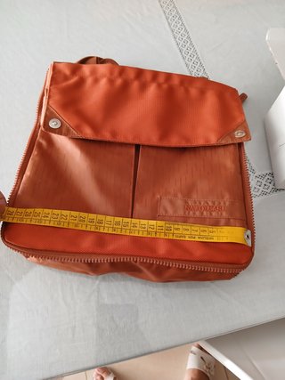 Borsa Naj Oleari Arancione/Mattone Modulabile