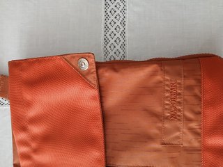Borsa Naj Oleari Arancione/Mattone Modulabile