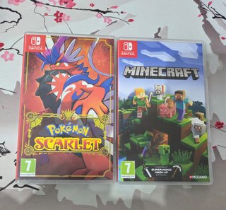 Pack Pokémon Escarlata y Minecraft para switch