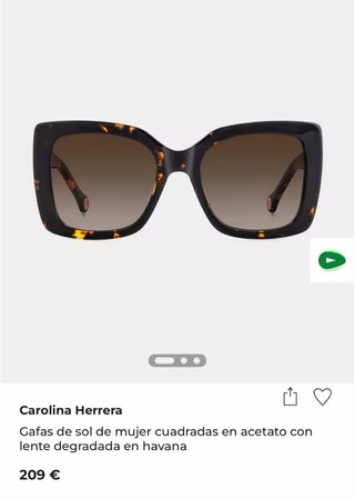 Gafas de sol Carolina Herrera Tortoise