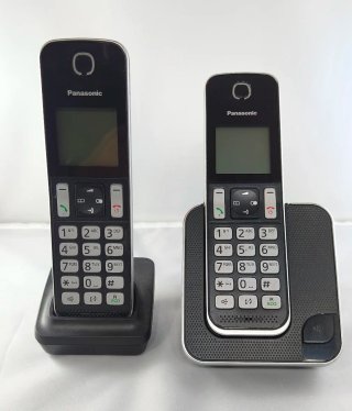 Pack 2 Teléfonos Inalámbricos Panasonic Negros
