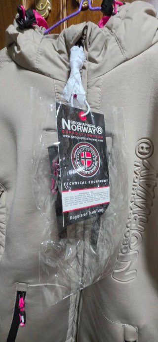 Chaqueta Geographical Norway Beige Mujer