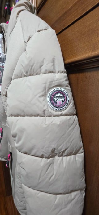 Chaqueta Geographical Norway Beige Mujer