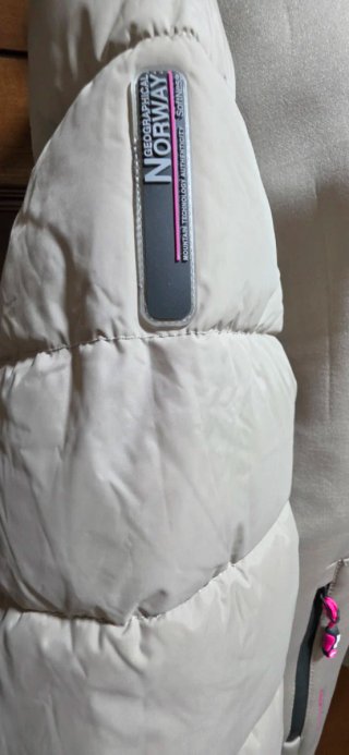 Chaqueta Geographical Norway Beige Mujer
