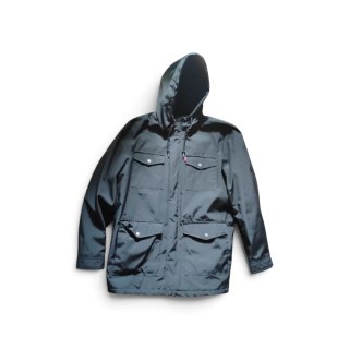 Parka Negra Levi's con Capucha