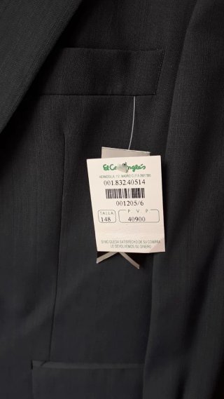Traje de caballero Corte inglés