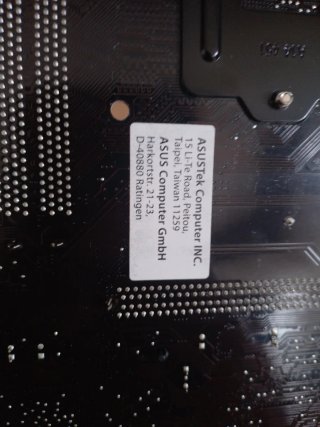 Lote PC: Placa Base ASUS y Refrigeración