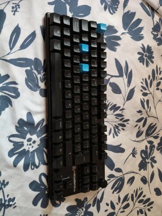 Teclado Newskill Negro y Azul