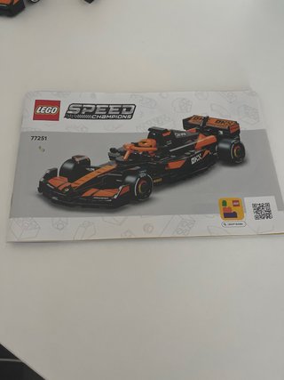 LEGO Speed Champions McLaren F1 Team MCL38