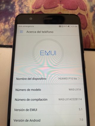 Huawei P10 lite Negro