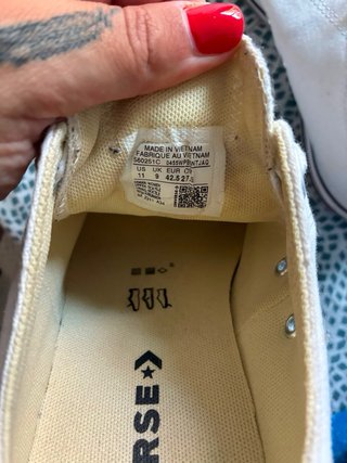 Converse plataforma bajas blancas