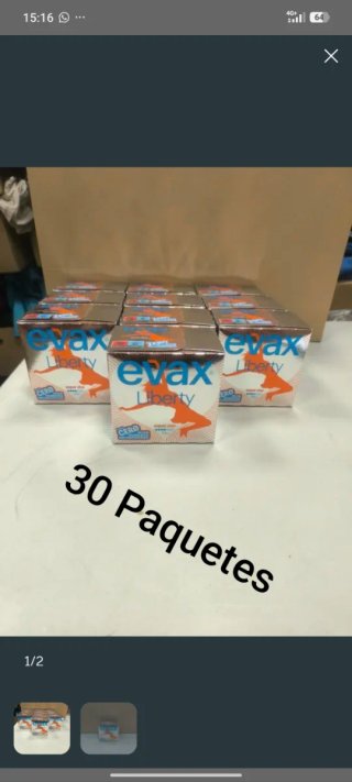 30 Paquetes Evax Liberty
