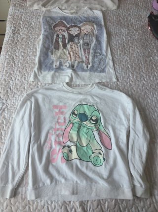 Camisetas manga larga niña